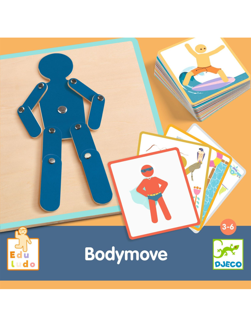 Eduludo - gra edukacyjna BODYMOVE Djeco