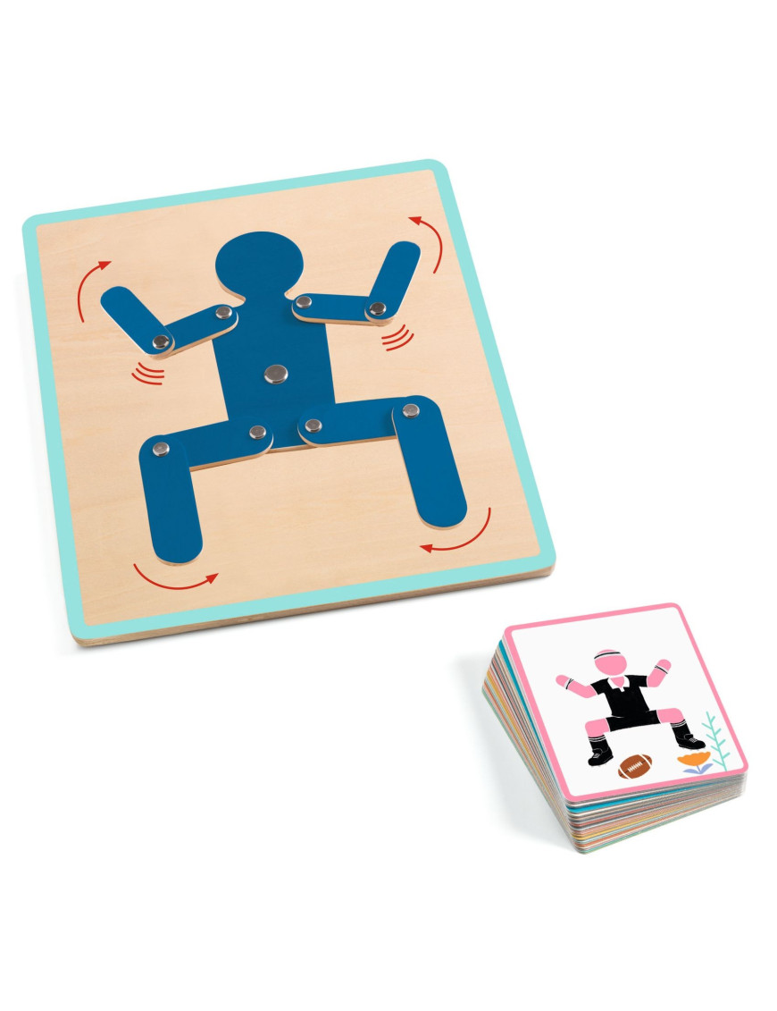 Eduludo - gra edukacyjna BODYMOVE Djeco