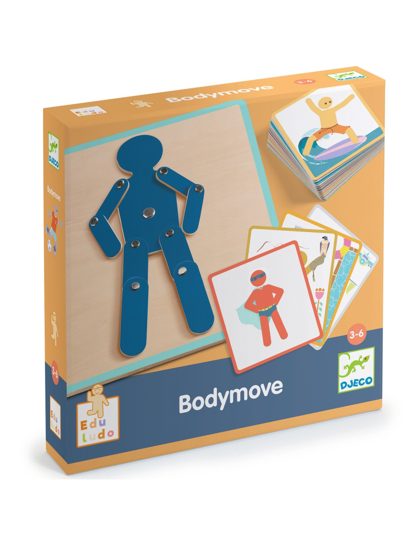 Eduludo - gra edukacyjna BODYMOVE Djeco