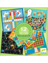 Gra Classic box 4+: zestaw 12 gier Djeco Gra Classic box 4+: zestaw 12 gier Djeco