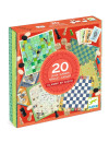 CLASSIC BOX : zestaw 20 gier Djeco CLASSIC BOX : zestaw 20 gier Djeco