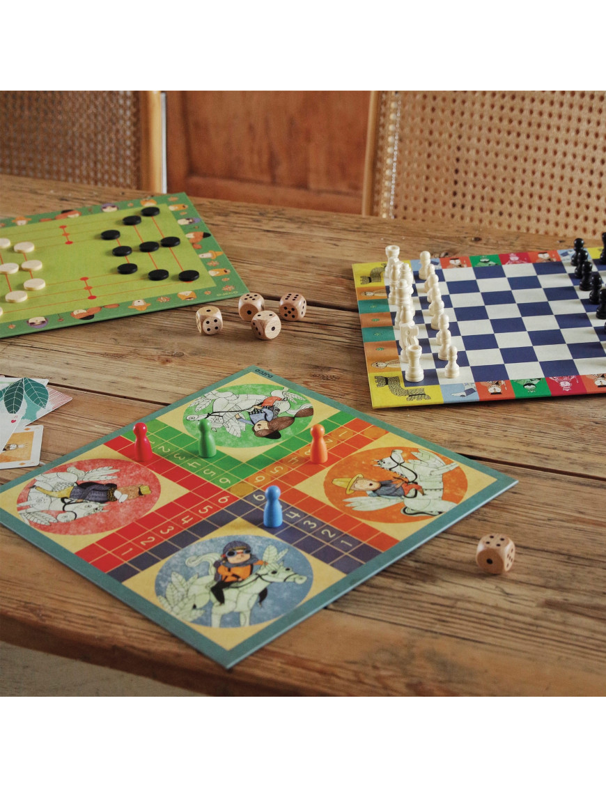 CLASSIC BOX : zestaw 20 gier Djeco CLASSIC BOX : zestaw 20 gier Djeco