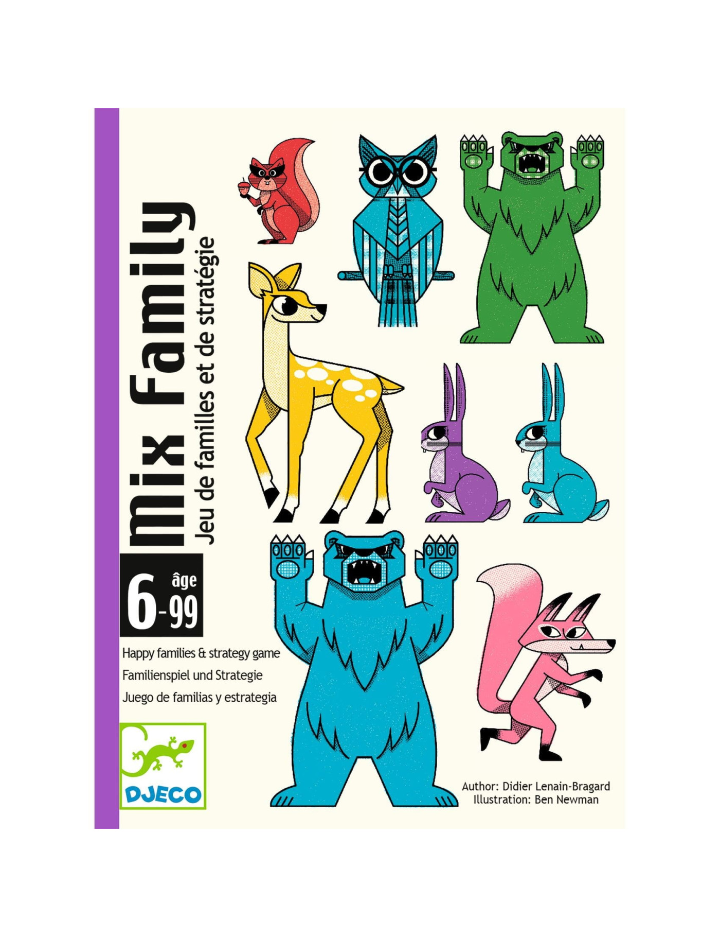 Gra karciana MIX FAMILY 6+ Djeco