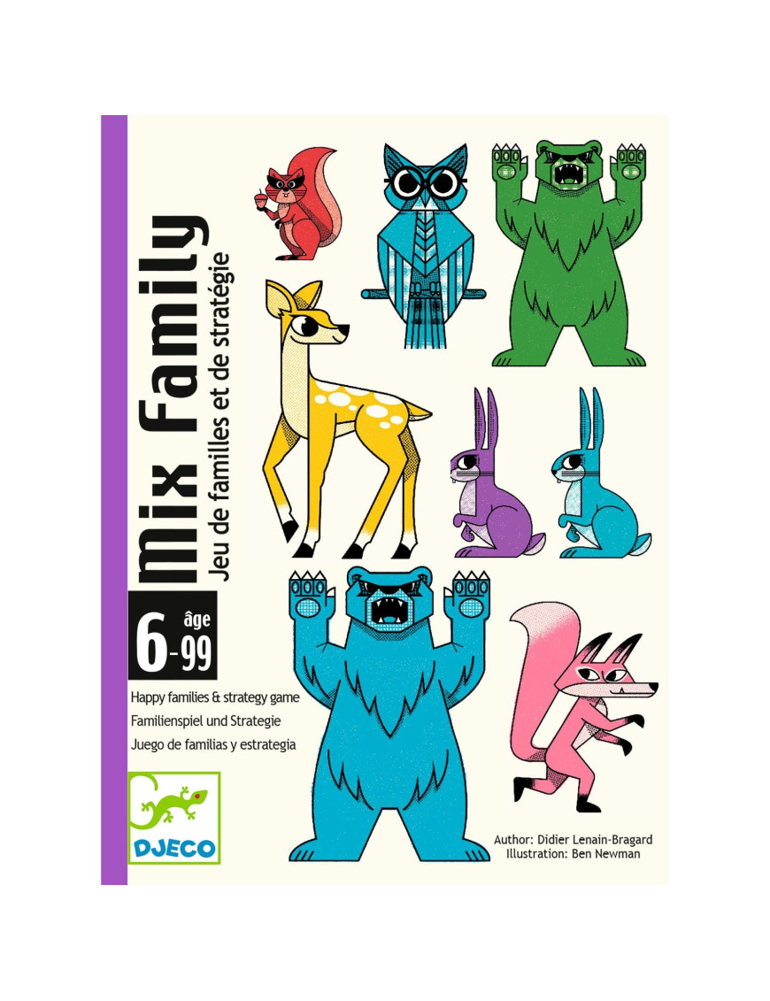 Gra karciana MIX FAMILY 6+ Djeco