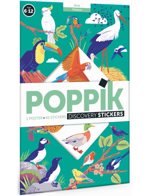 Wyklejanka PTAKI Poppik