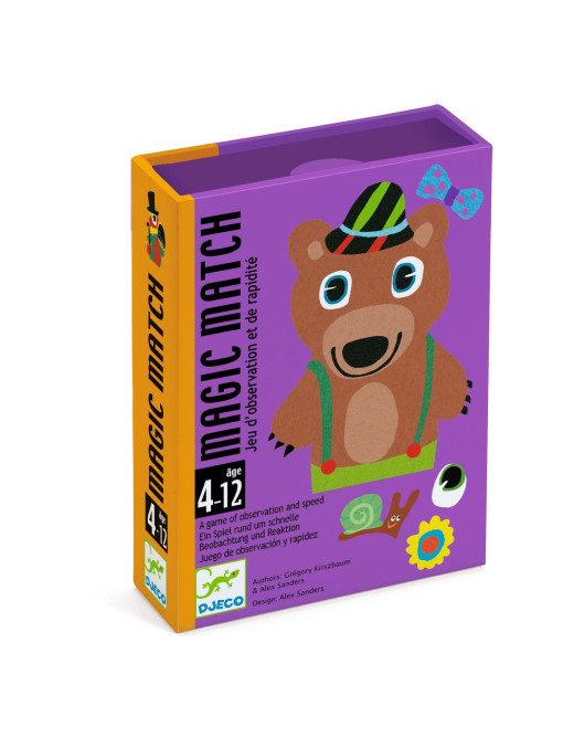 Gra karciana MAGIC MATCH 4+ Djeco
