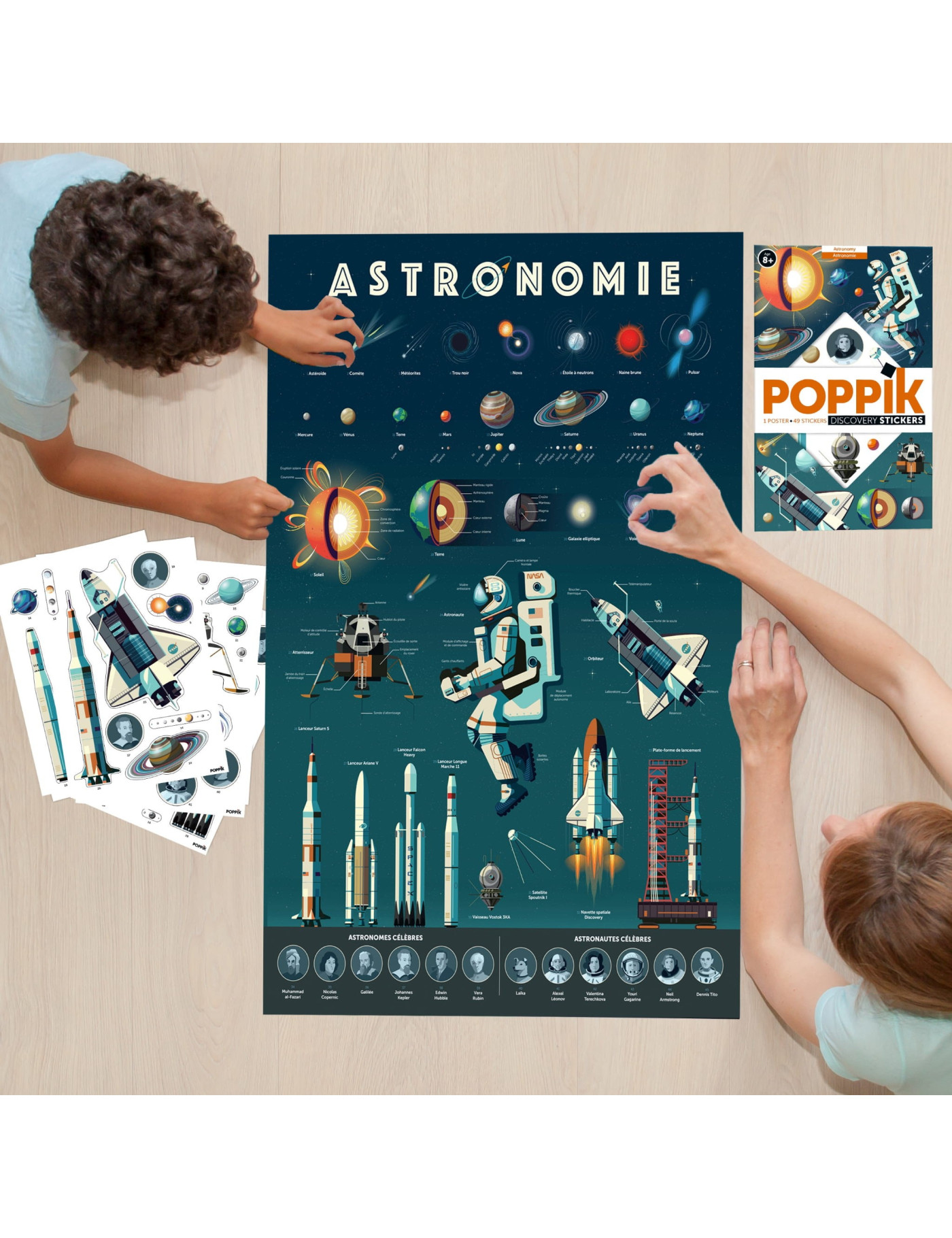 Wyklejanka ASTRONOMIA Poppik
