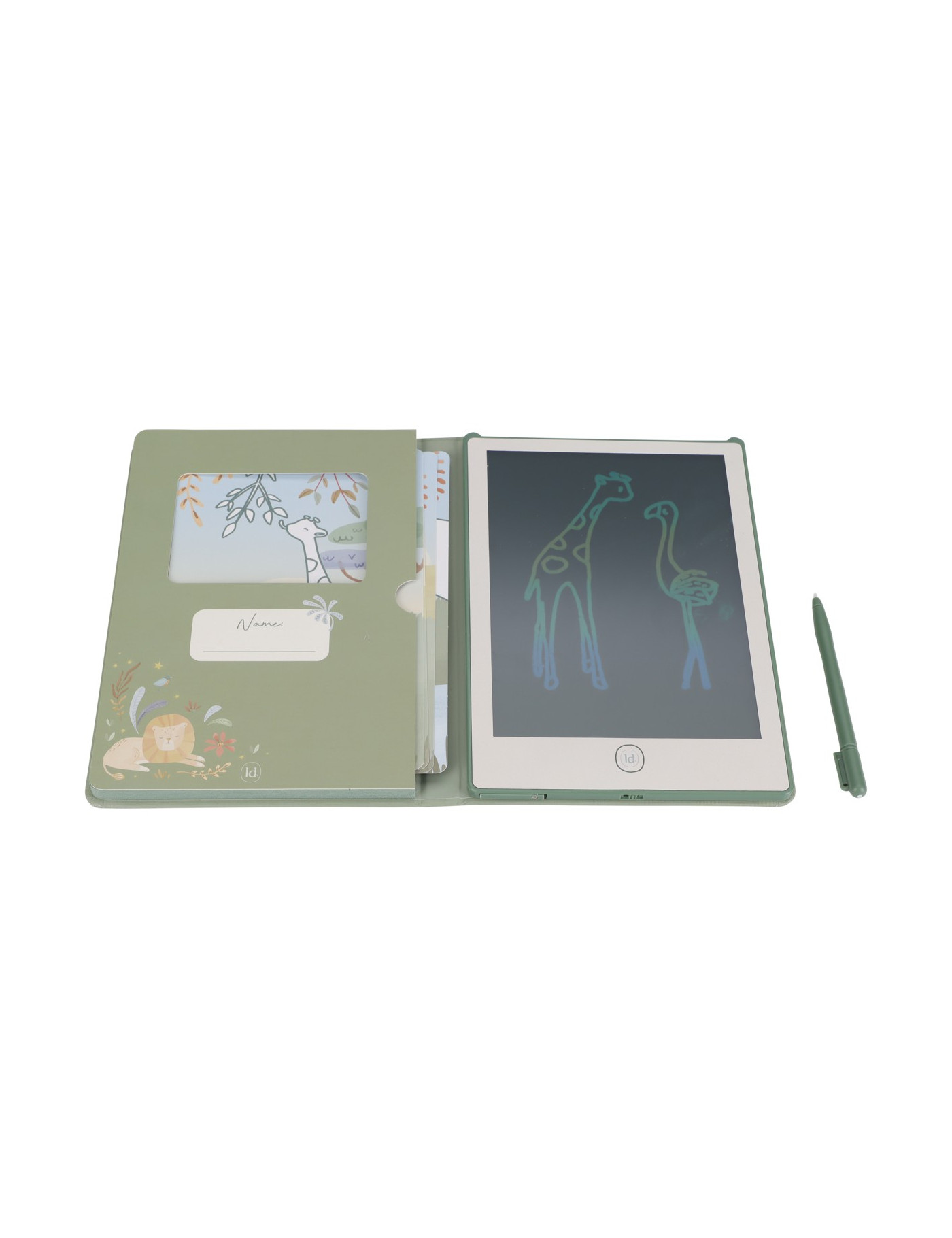 Tablet do rysowania z szablonami Little Dutch Safari Tablet do rysowania z szablonami Little Dutch Safari