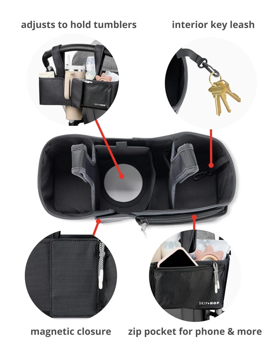 Skip Hop Organizer do Wózka Ultimate Black Skip Hop Organizer do Wózka Ultimate Black