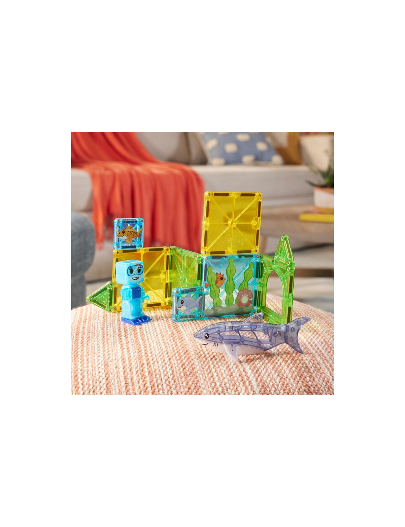 MAGNA-TILES® Klocki Magnetyczne Shark Dive, 13 el.