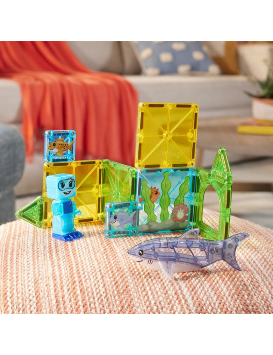 MAGNA-TILES® Klocki Magnetyczne Shark Dive, 13 el.