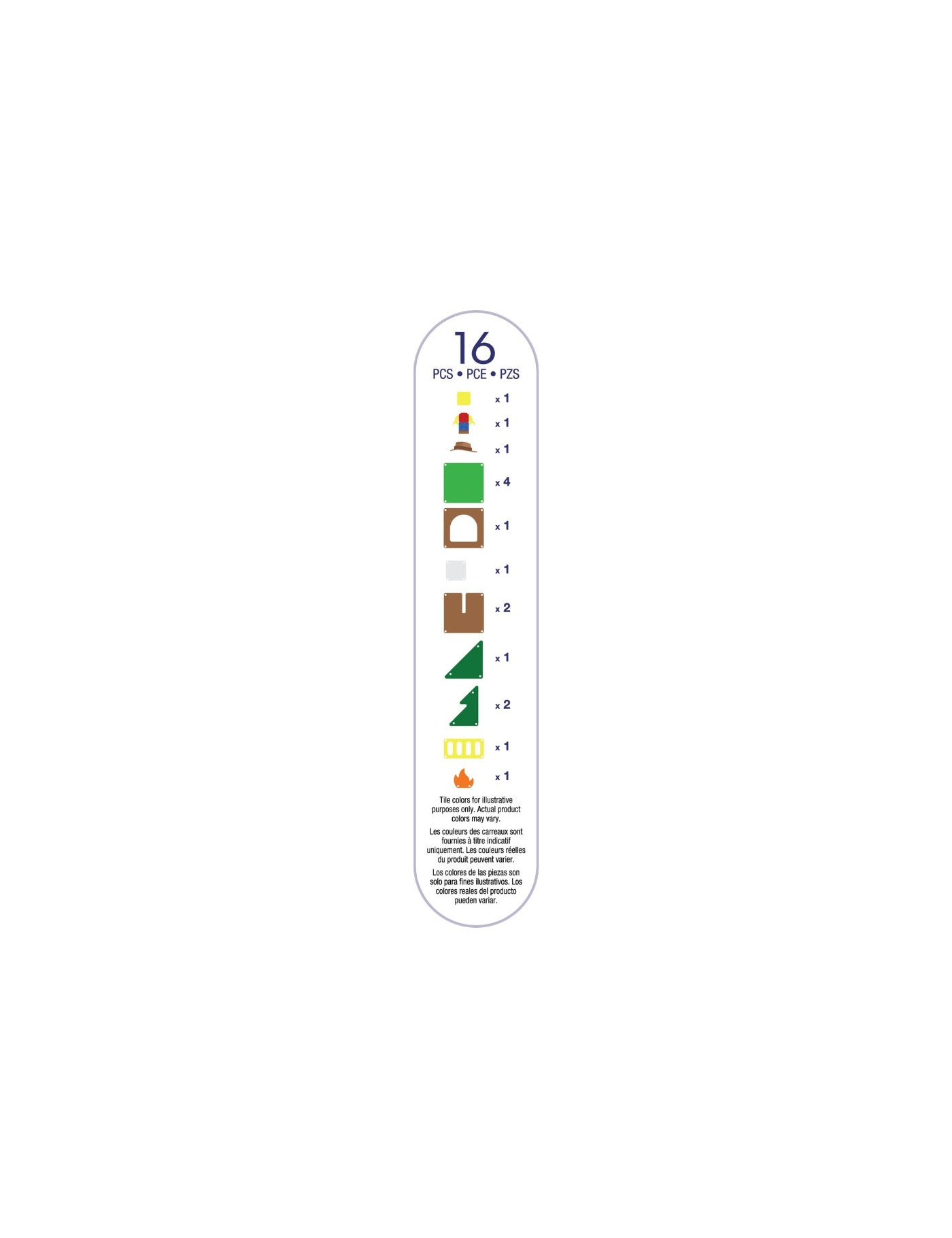 MAGNA-TILES® Klocki Magnetyczne Camp Out – 16 elementów