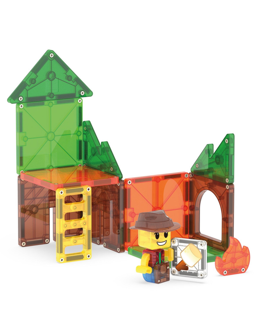 MAGNA-TILES® Klocki Magnetyczne Camp Out – 16 elementów
