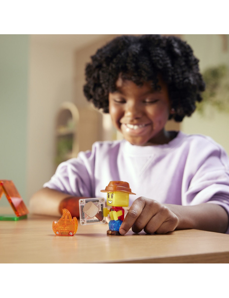 MAGNA-TILES® Klocki Magnetyczne Camp Out – 16 elementów