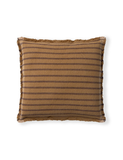 Poduszka Kwadratowa Dekoracyjna Lines Ochre 45×45 cm Lorena Canals