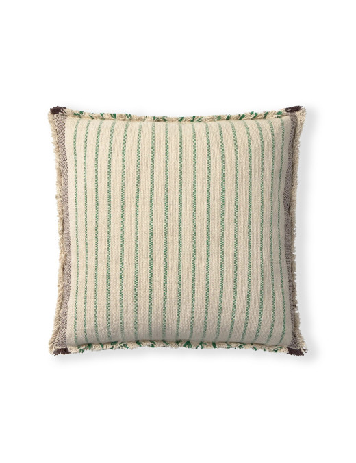 Poduszka Kwadratowa Dekoracyjna Lines Green 45×45 cm Lorena Canals