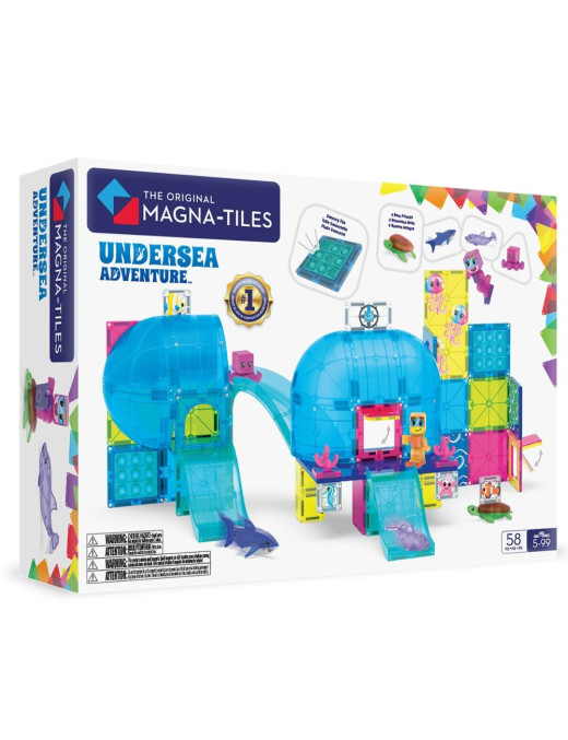 MAGNA-TILES® Klocki Magnetyczne Undersea Adventure 58 el.