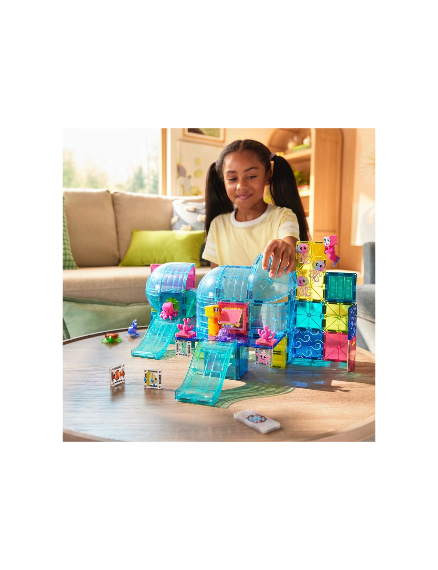 MAGNA-TILES® Klocki Magnetyczne Undersea Adventure 58 el.