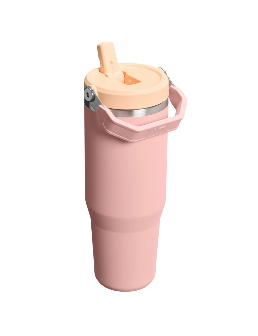 Stanley Kubek The IceFlow Flip Straw 0,89 l - Peach Rose Stanley Kubek The IceFlow Flip Straw 0,89 l - Peach Rose
