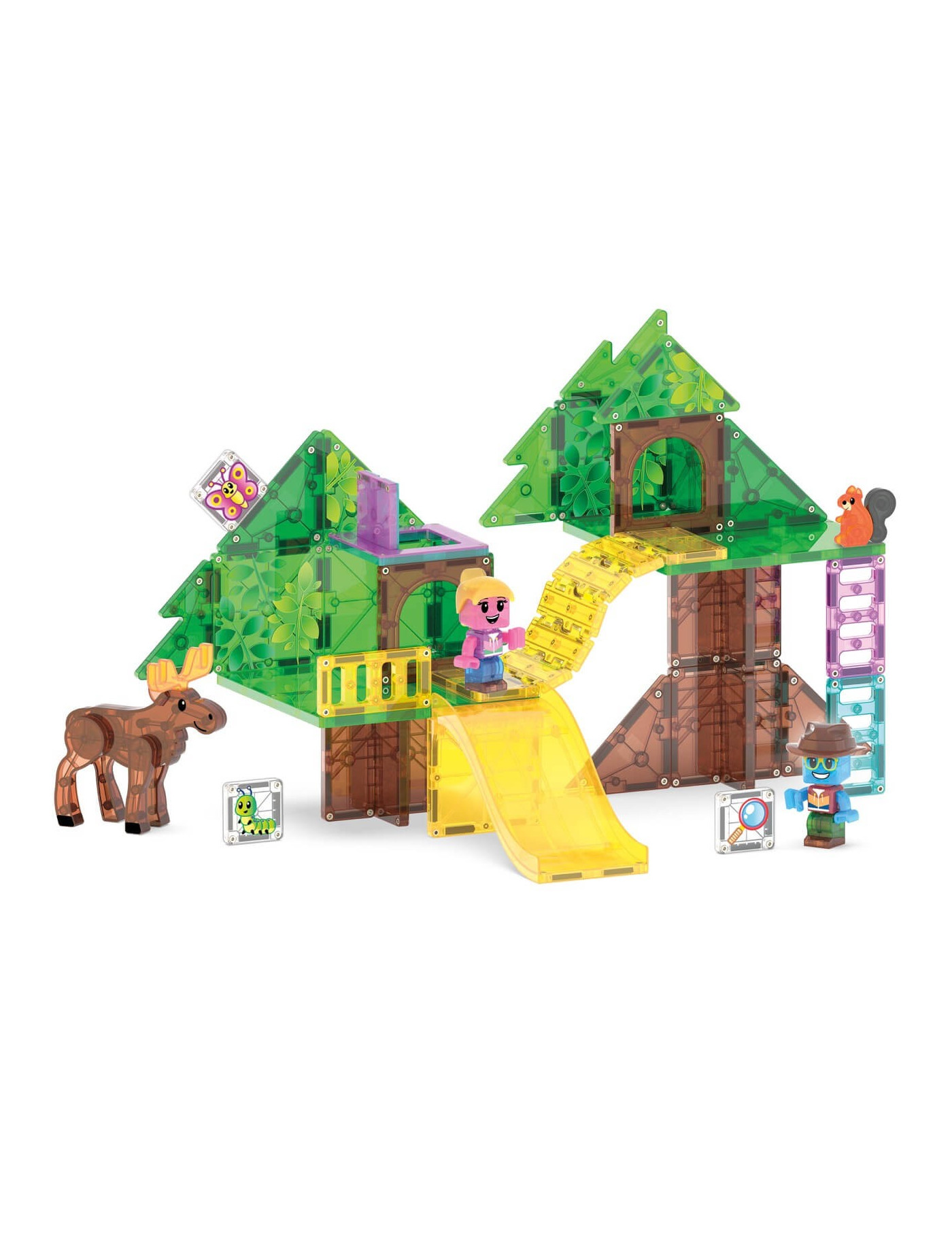 MAGNA-TILES® Klocki Magnetyczne Tree TopAdventure 42 el.