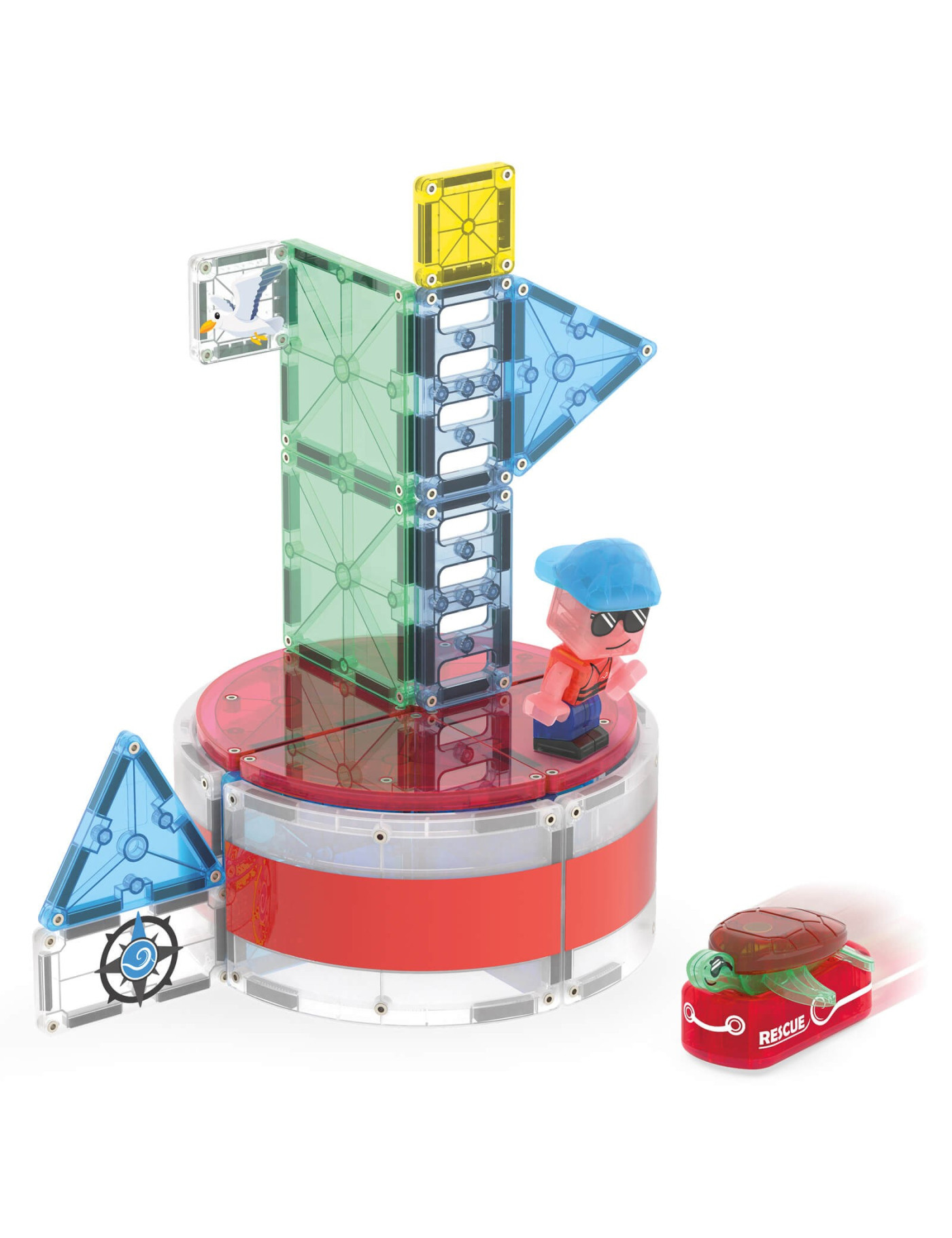 MAGNA-TILES® Klocki Magnetyczne Lighthouse Rescue 26 el.
