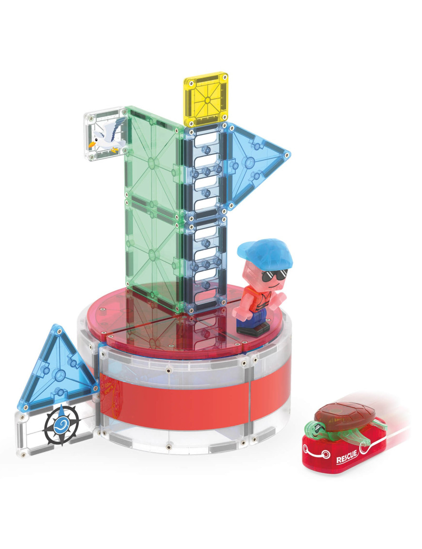MAGNA-TILES® Klocki Magnetyczne Lighthouse Rescue 26 el.