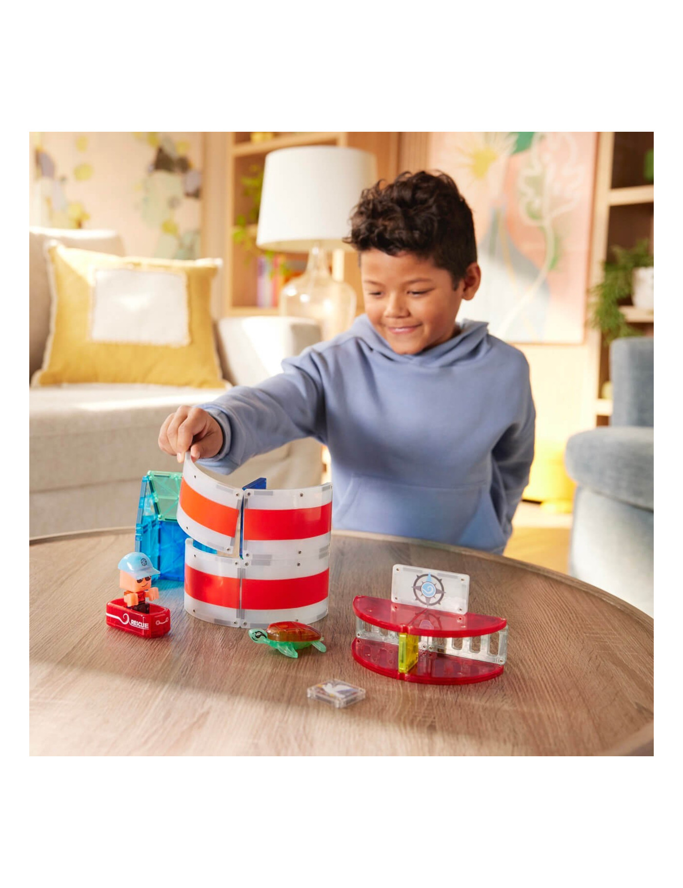 MAGNA-TILES® Klocki Magnetyczne Lighthouse Rescue 26 el.