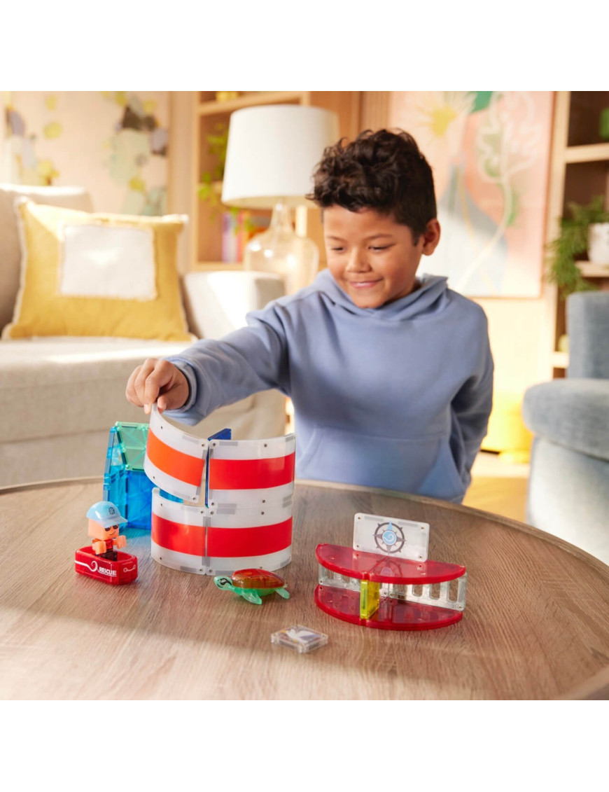 MAGNA-TILES® Klocki Magnetyczne Lighthouse Rescue 26 el.