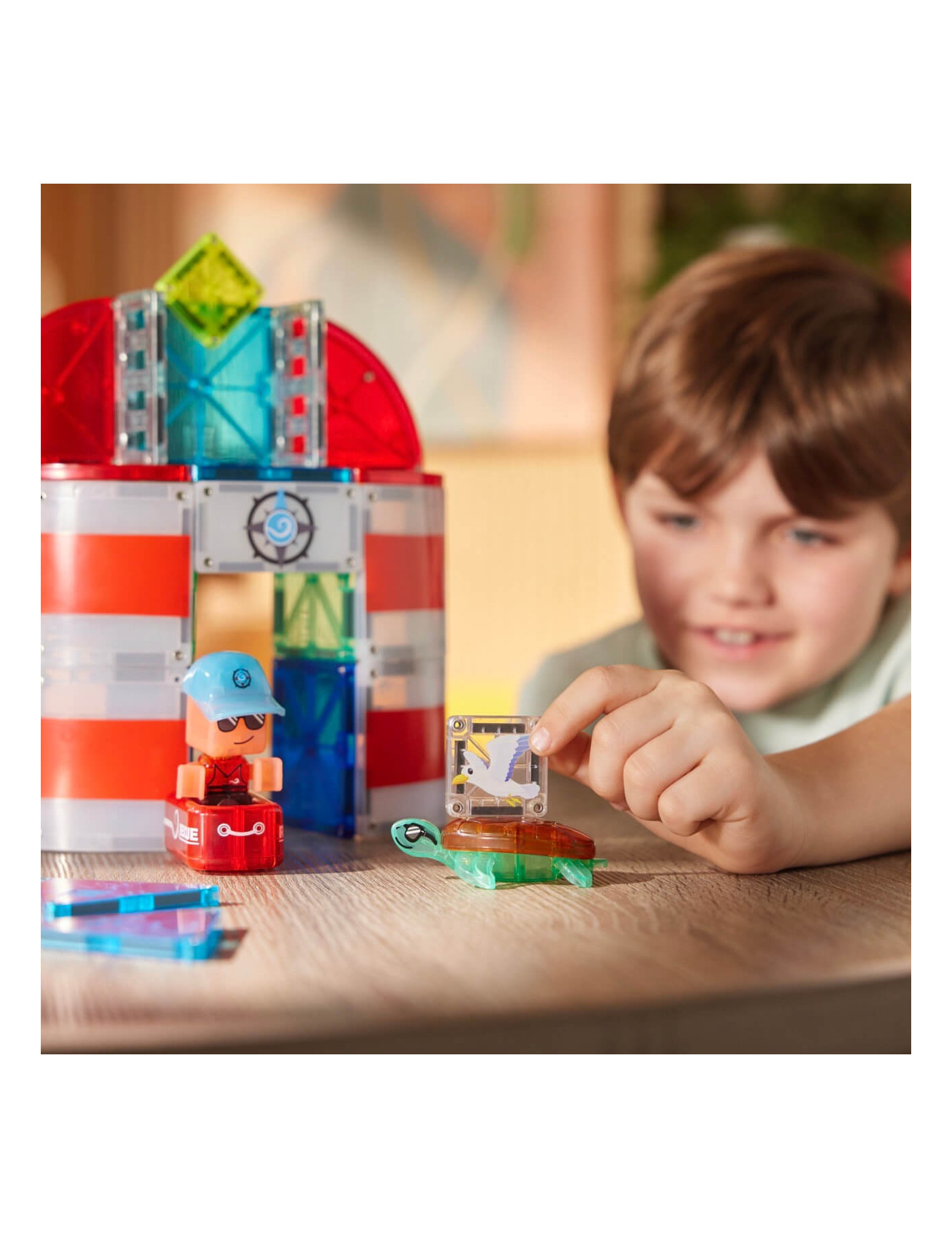 MAGNA-TILES® Klocki Magnetyczne Lighthouse Rescue 26 el.