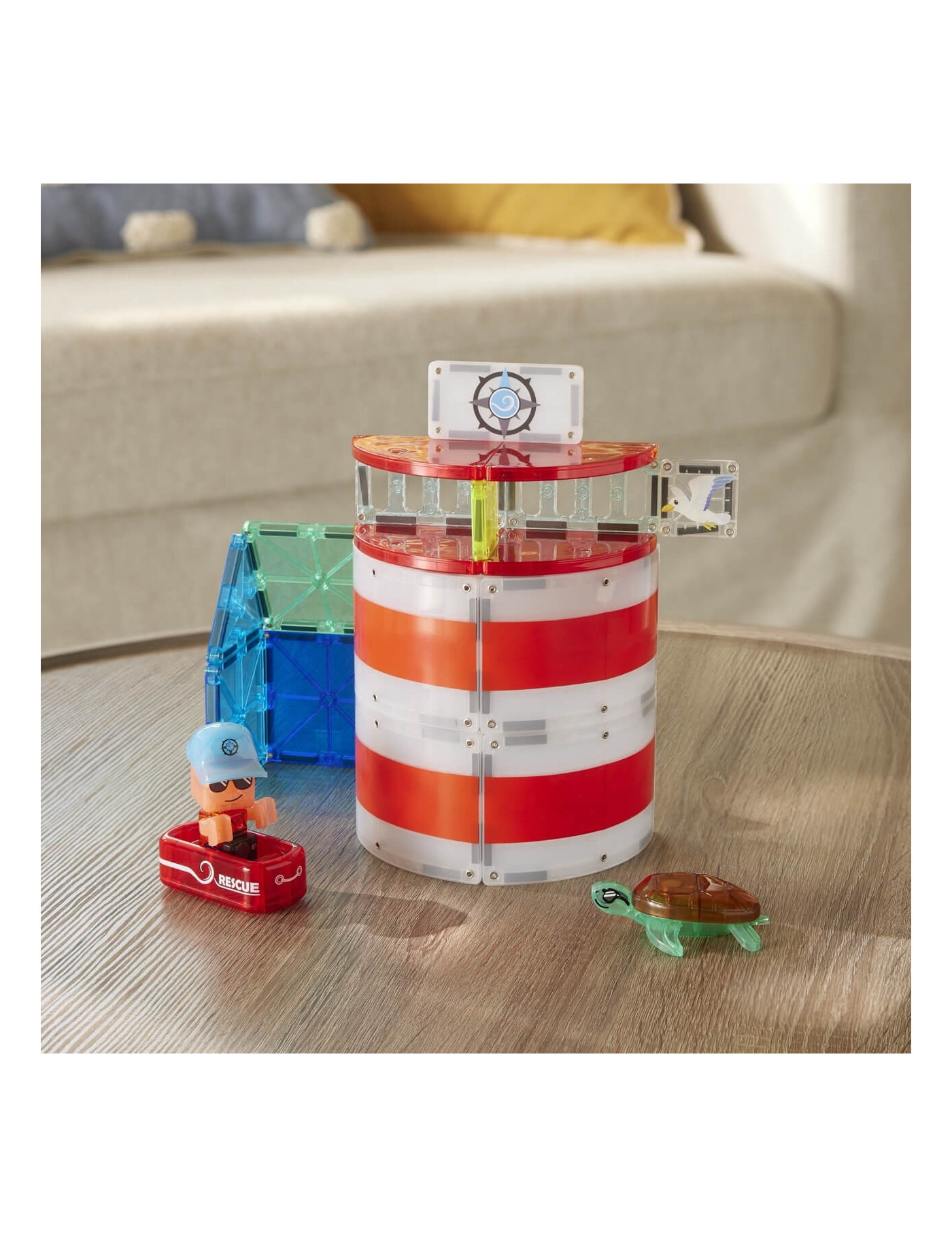 MAGNA-TILES® Klocki Magnetyczne Lighthouse Rescue 26 el.