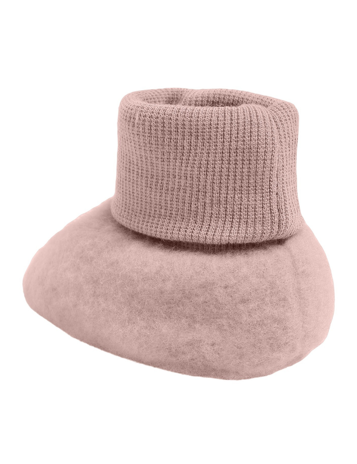 HUTTEliHUT Wełniane buciki niemowlęce z wełny merino Wool Fleece ROSE HUTTEliHUT Wełniane buciki niemowlęce z wełny merino Wool Fleece ROSE