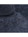 HUTTEliHUT Wełniane buciki niemowlęce z wełny merino Wool Fleece Blue Melange HUTTEliHUT Wełniane buciki niemowlęce z wełny merino Wool Fleece Blue Melange