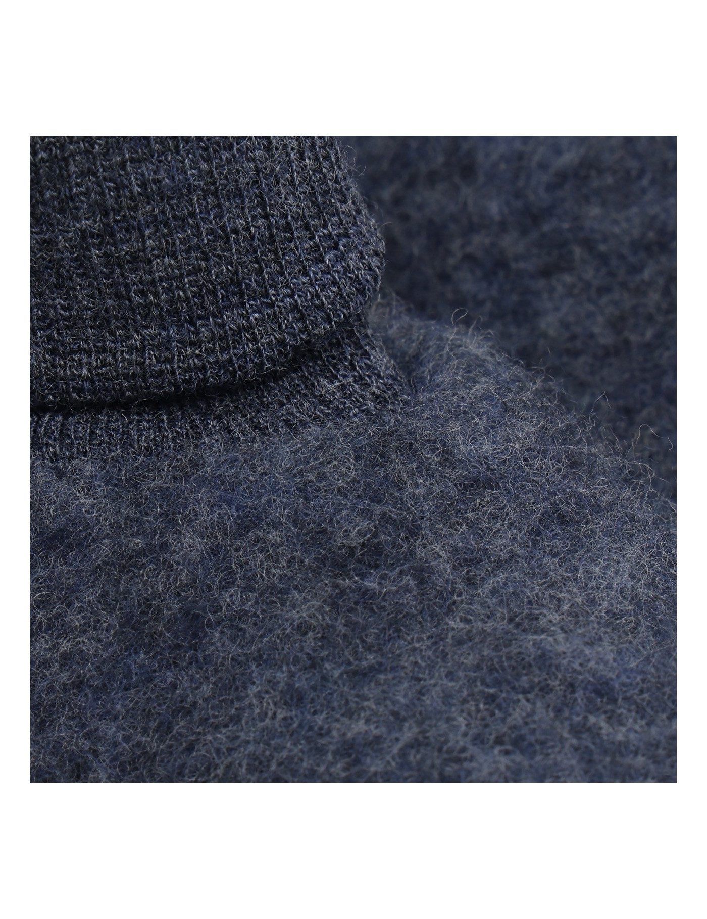 HUTTEliHUT Wełniane buciki niemowlęce z wełny merino Wool Fleece Blue Melange HUTTEliHUT Wełniane buciki niemowlęce z wełny merino Wool Fleece Blue Melange