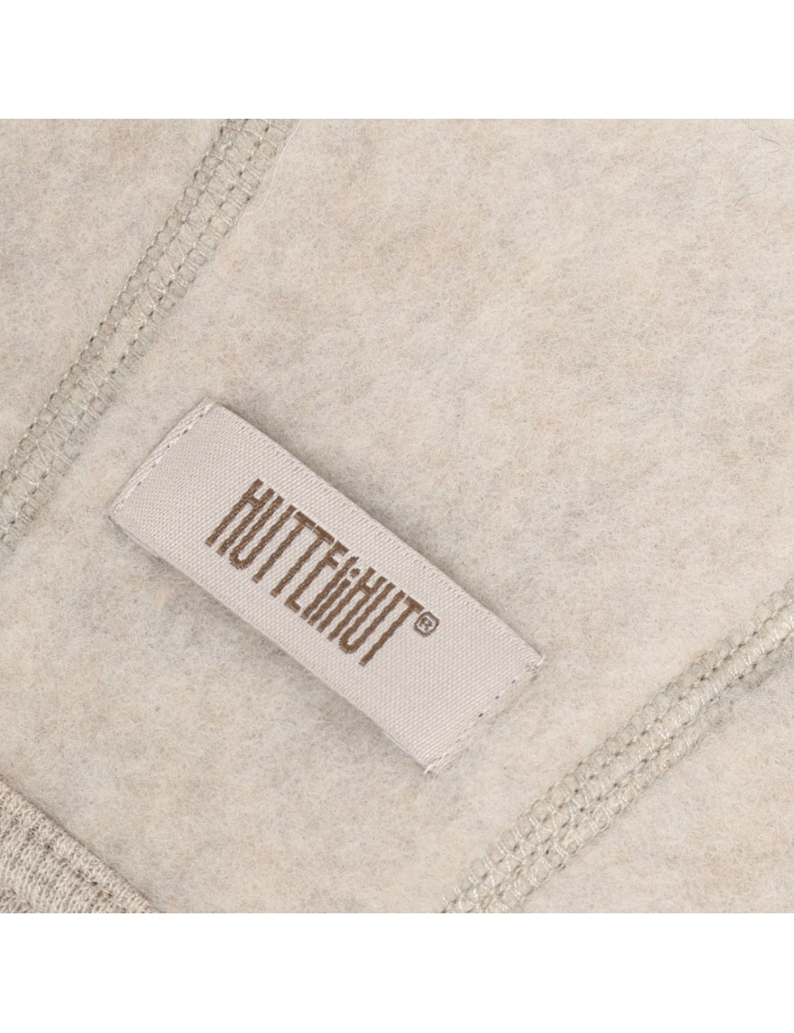 HUTTEliHUT Czapka niemowlęca z wełny merino Wool Fleece Camel