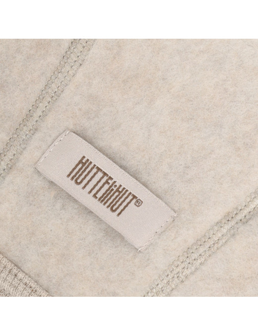 HUTTEliHUT Czapka niemowlęca z wełny merino Wool Fleece Camel