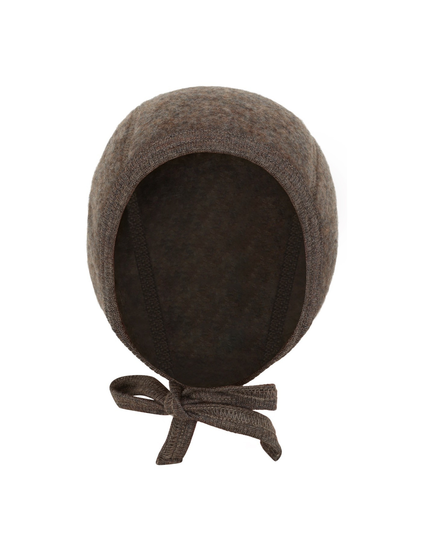 HUTTEliHUT Czapka niemowlęca z wełny merino Wool Fleece Brown HUTTEliHUT Czapka niemowlęca z wełny merino Wool Fleece Brown