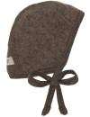 HUTTEliHUT Czapka niemowlęca z wełny merino Wool Fleece Brown HUTTEliHUT Czapka niemowlęca z wełny merino Wool Fleece Brown