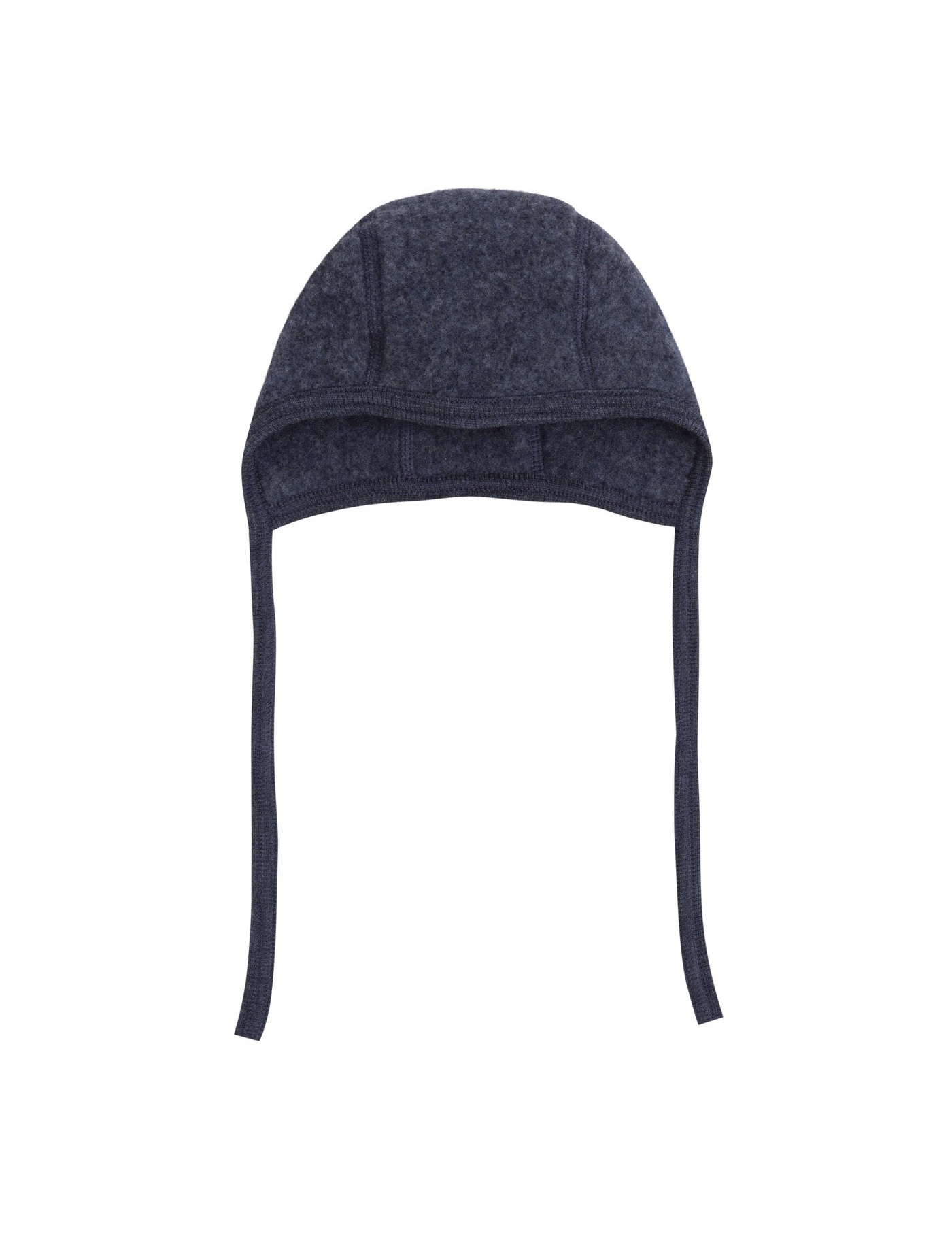 HUTTEliHUT Czapka niemowlęca z wełny merino Wool Fleece Blue