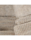 HUTTEliHUT Rękawiczki dziecięce z wełny merino Wool Fleece Camel