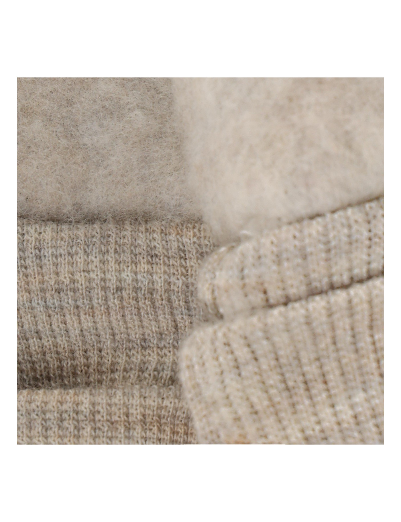 HUTTEliHUT Rękawiczki dziecięce z wełny merino Wool Fleece Camel