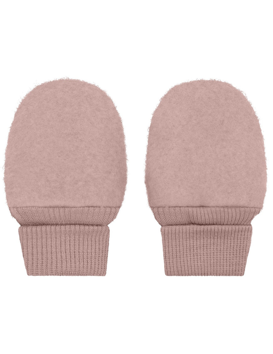 HUTTEliHUT Rękawiczki dziecięce z wełny merino Wool Fleece Rose HUTTEliHUT Rękawiczki dziecięce z wełny merino Wool Fleece Rose