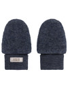 HUTTEliHUT Rękawiczki dziecięce z wełny merino Wool Fleece Blue