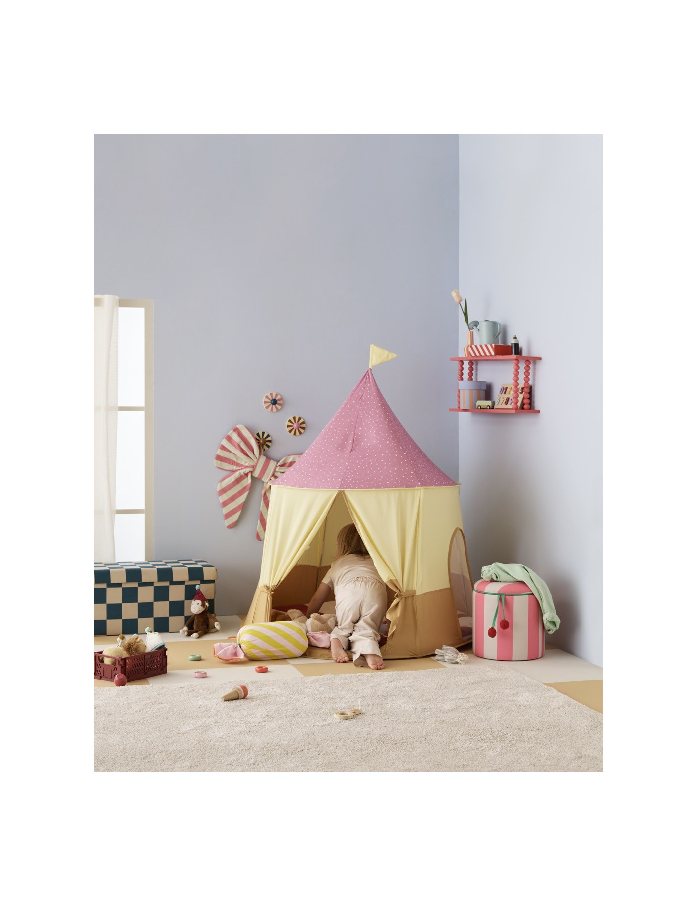 Kid's Concept - Namiot do zabawy Circus, różowy