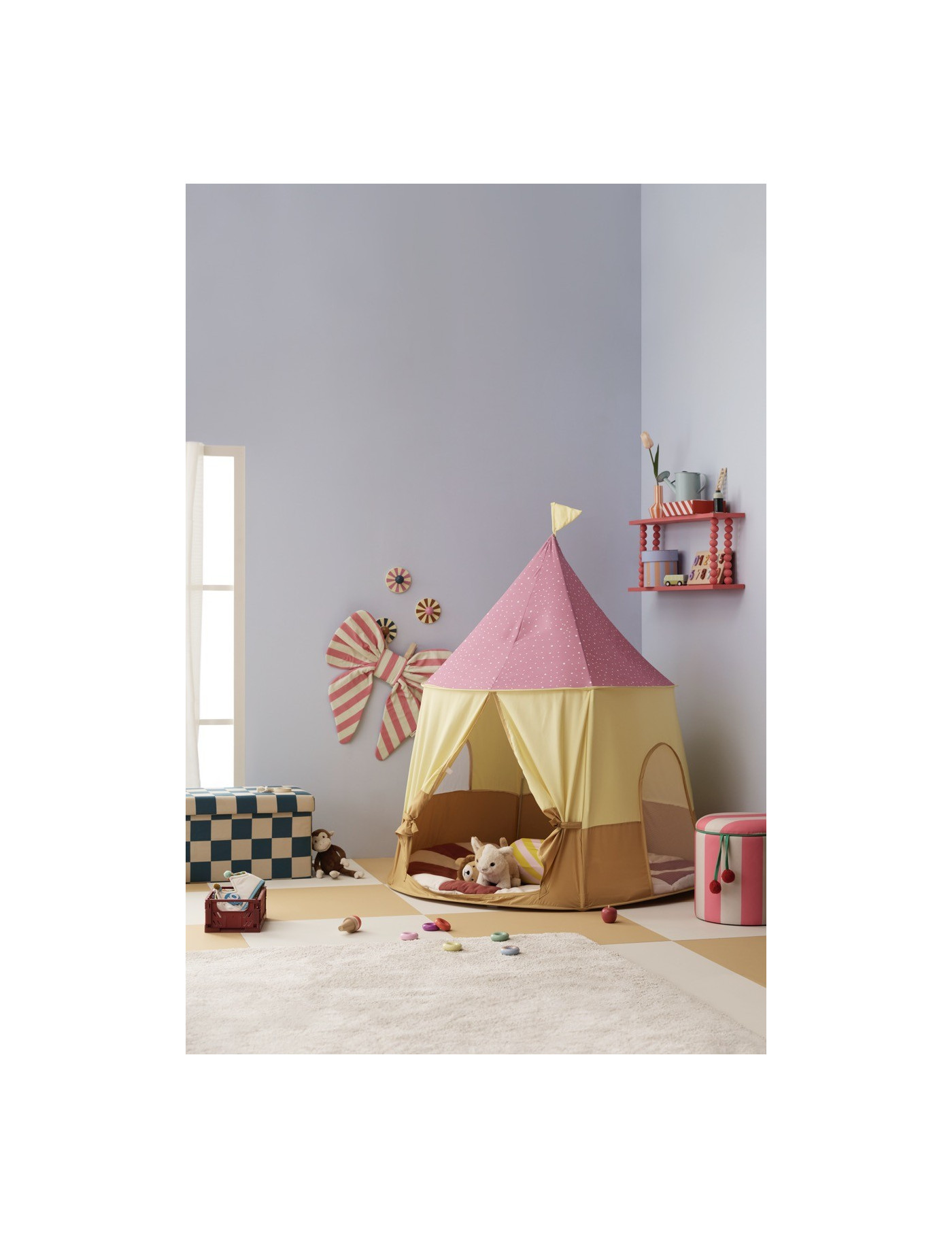 Kid's Concept - Namiot do zabawy Circus, różowy