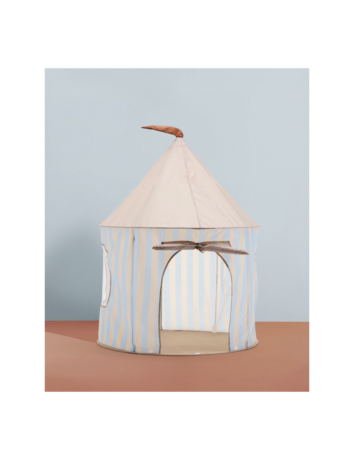 Kid's Concept - Namiot do zabawy w paski, błękitny Kid's Concept - Namiot do zabawy w paski, błękitny