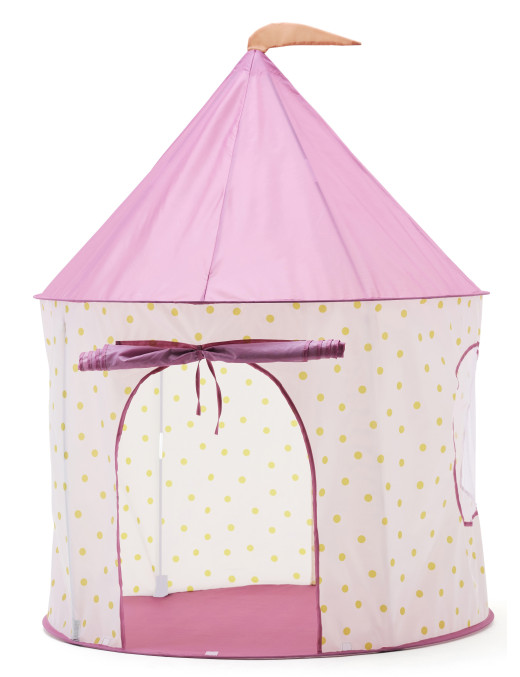 Kid's Concept - Namiot do zabawy w kropki, różowy