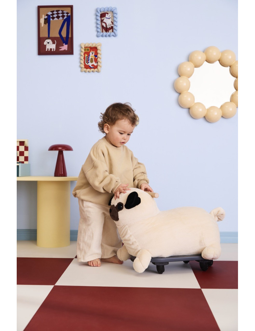 KID'S CONCEPT - jeździk piesek mops Peg