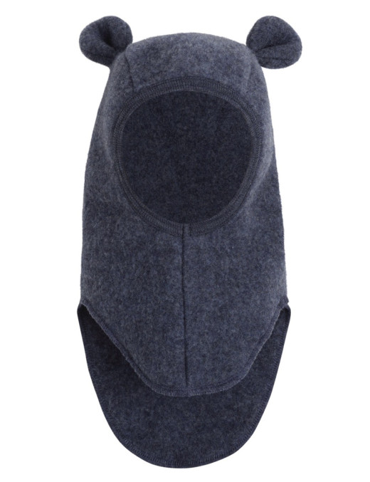Kominiarka z uszami merino Teddy Blue Huttelihut