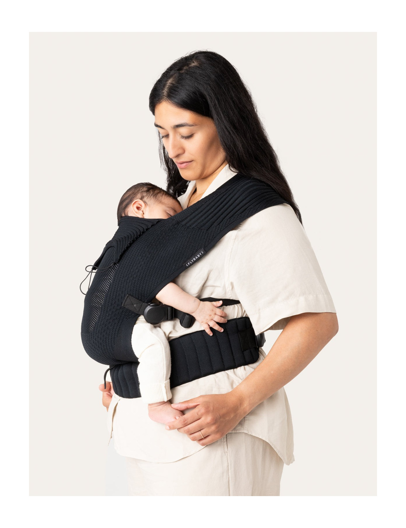 Nosidełko Flybaby 3D Knit – ergonomiczne od urodzenia | Ecobobo