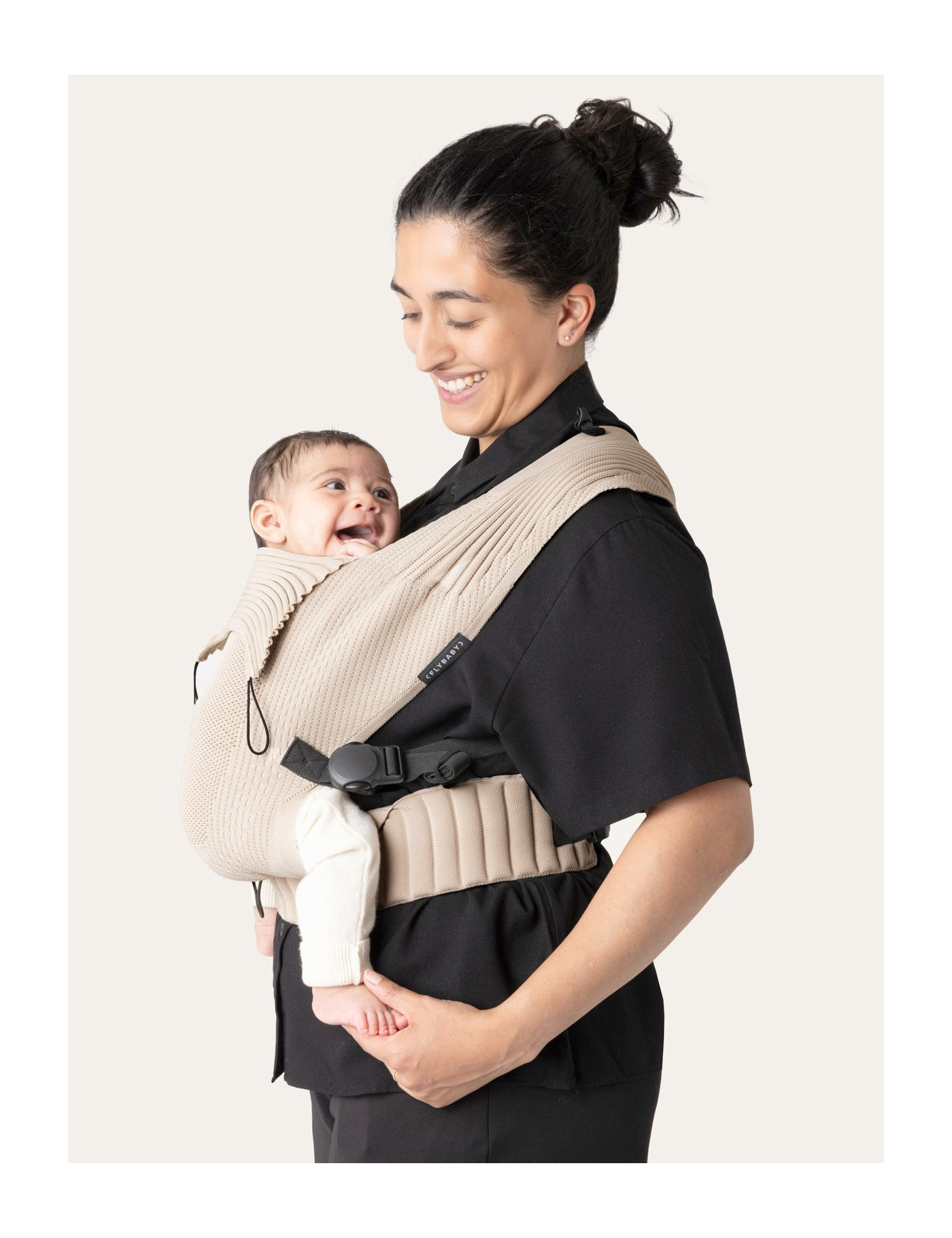 Nosidełko Flybaby 3D Knit – ergonomiczne od urodzenia | Ecobobo
